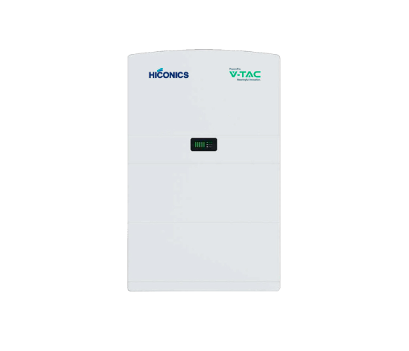 Гібридна станція All-In-One V-TAC Hiconics HEC2-S6.0Hr2+HEC2-BHP100r2 (6kW 10kWh)