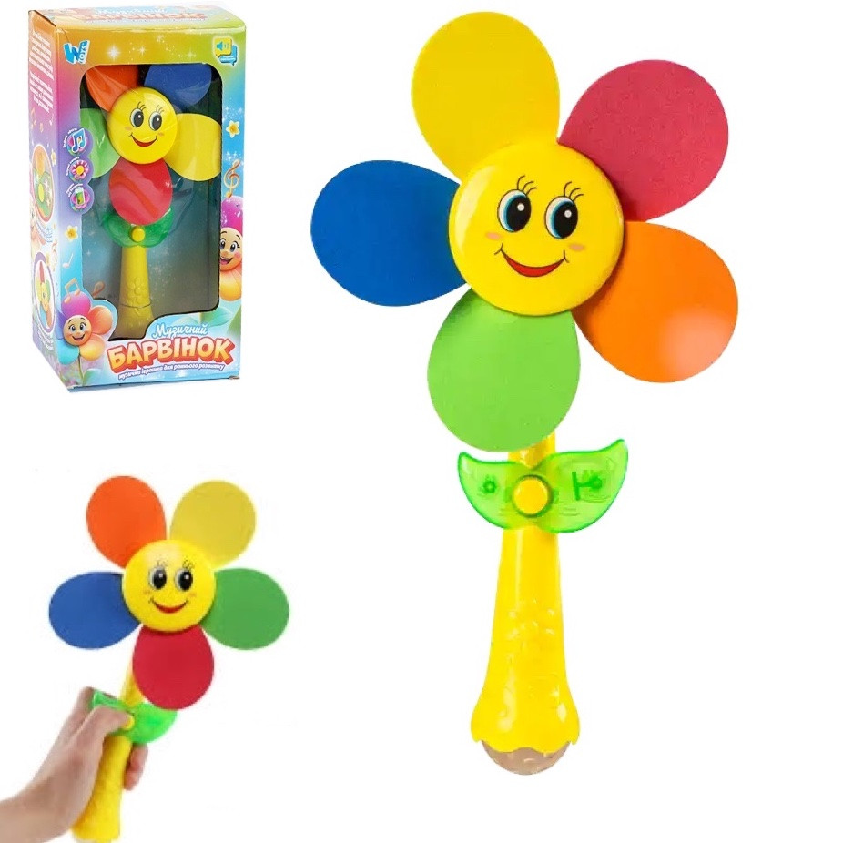 Музична іграшка "Квітка" (укр. озвучка) арт. 10645, фото 1