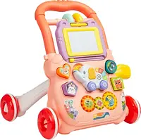 Детские ходунки-каталка, игровой центр Tilly Музыкальные шаги. (UK0810) рожеві