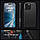 Чохол Spigen для iPhone 16 Pro Max - Liquid Air, Matte Black (ACS07988), фото 7