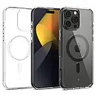 Чохол Caseology Capella Mag Clear Charcoal для iPhone 16 Pro ACS08183, фото 4