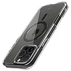 Чохол Caseology Capella Mag Clear Charcoal для iPhone 16 Pro ACS08183, фото 8