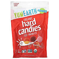 YumEarth, Органические леденцы без палочки, любимые фрукты, 368,5 г, срок годности 09/2026