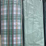 Постільний комплект двоспальний 180х220 Зелена клітка (23170) Бязь Ранфорс з компаньйоном, фото 3