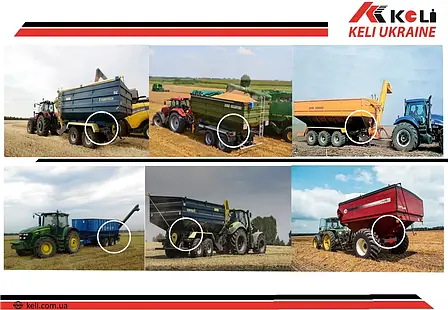 Комплект вагового обладнання Keli для бункер перевантажувач (ПБН), фото 1