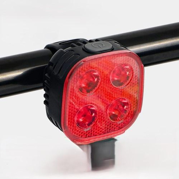 Маячок задній велосипедний, Мигалка задня на акумуляторі для велосипеда, Ліхтар задній для велосипеда NV-58