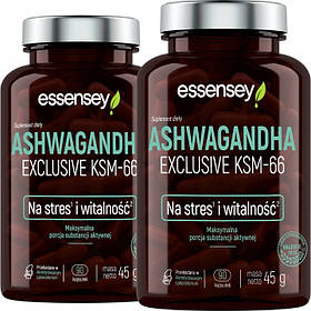 Essensey Ashwagandha EXCLUSIVE KSM-66 2х 90 кап