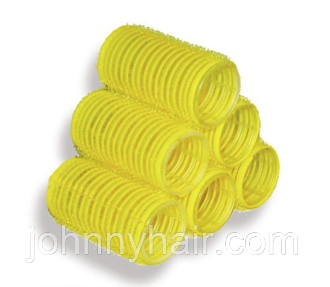 Velcro curlers (8 pcs.) Ø 33 mm SPL - Бігуді-липучки, 0386, 38 мм - SPL, фото 1