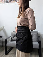 Фартух на пояс для офіціанта Berry Чорний, фото 10