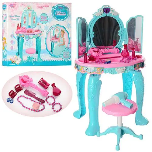 Дитяче ігрове трюмо, туалетний столик, аксесуари, LIMO TOY LM90009