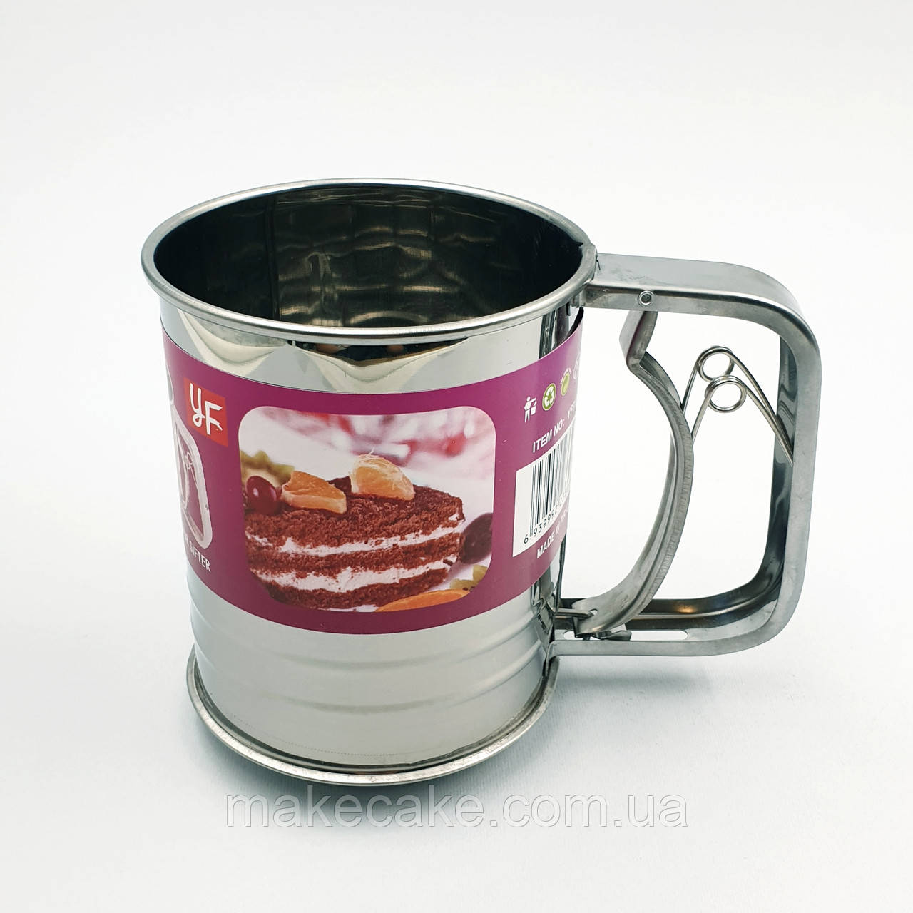 Кухоль-сито для борошна (подвійне дно), фото 1