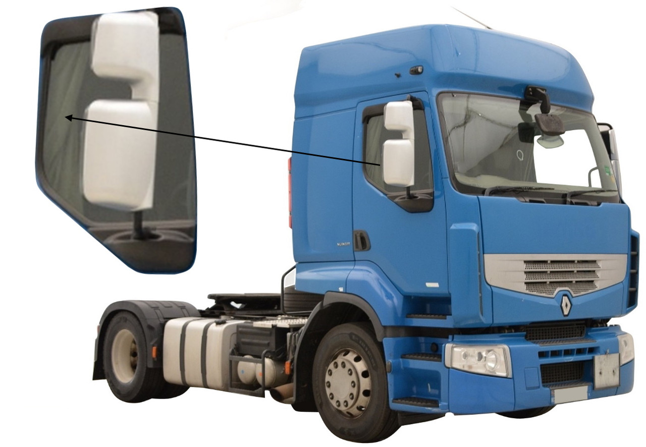 Бічне скло Renault Premium 1996-2013 передніх дверей праве, фото 1