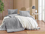 Комплект постільної білизни ТМ Sikel Muslin Patara 200 х 220 см Gri