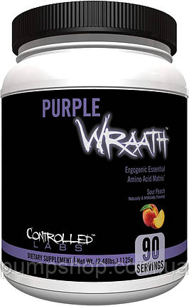 Амінокислоти з електролитами Controlled Labs Purple Wraath BCAA EAA 1125 г (90 порц.) (різні смаки), фото 1