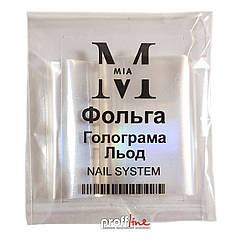 Фольга перевідна для дизайну нігтів Mia-M Professional 4х50 см Голограмний лід
