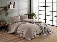 Комплект постільної білизни ТМ Sikel Muslin Patara 200 х 220 см Kahve