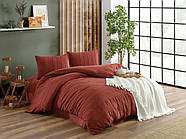 Комплект постільної білизни ТМ Sikel Muslin Patara 200 х 220 см Kiremit