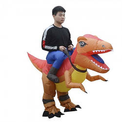 Надувний костюм Всадник на динозаврі