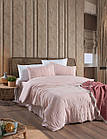 Комплект постільної білизни ТМ Sikel Muslin Patara 200 х 220 см Pudra