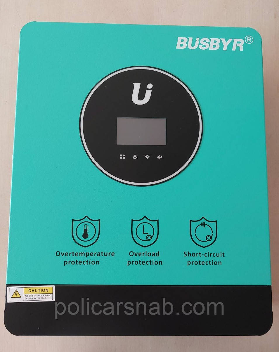 Гібридний інвертор мережевий 6,2кВт BSSI-V-GN6200 48V/230V 6200W для сонячної системи BUSBYR