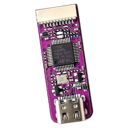 WeAct Studio Mini STLink-STM32 v2.1, налагоджувальна плата SWD, програматор, фото 1