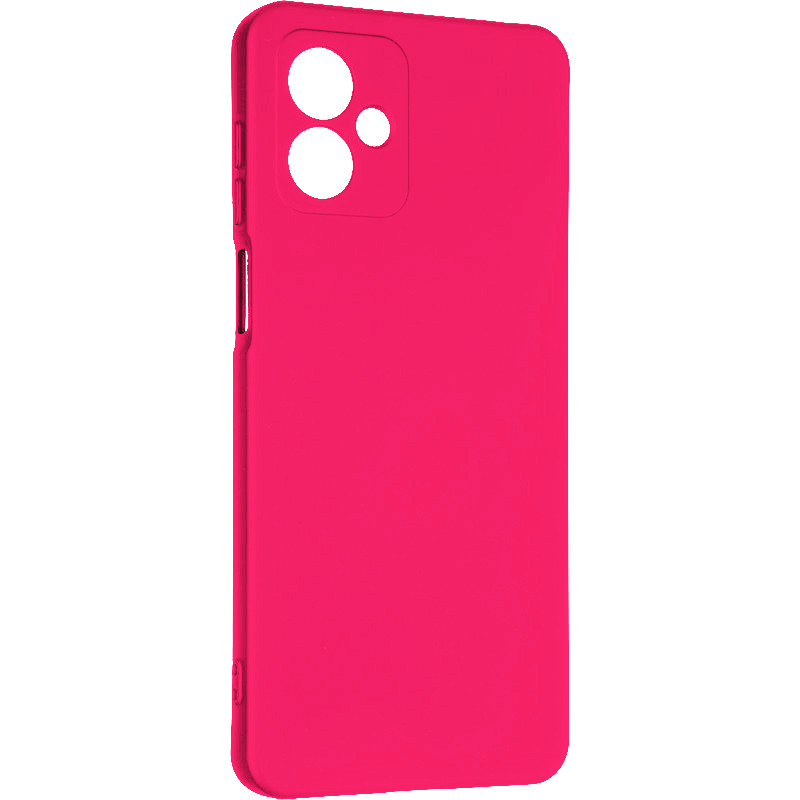 Чохол Full Silicone Cover для Motorola G14 Shiny Pink
