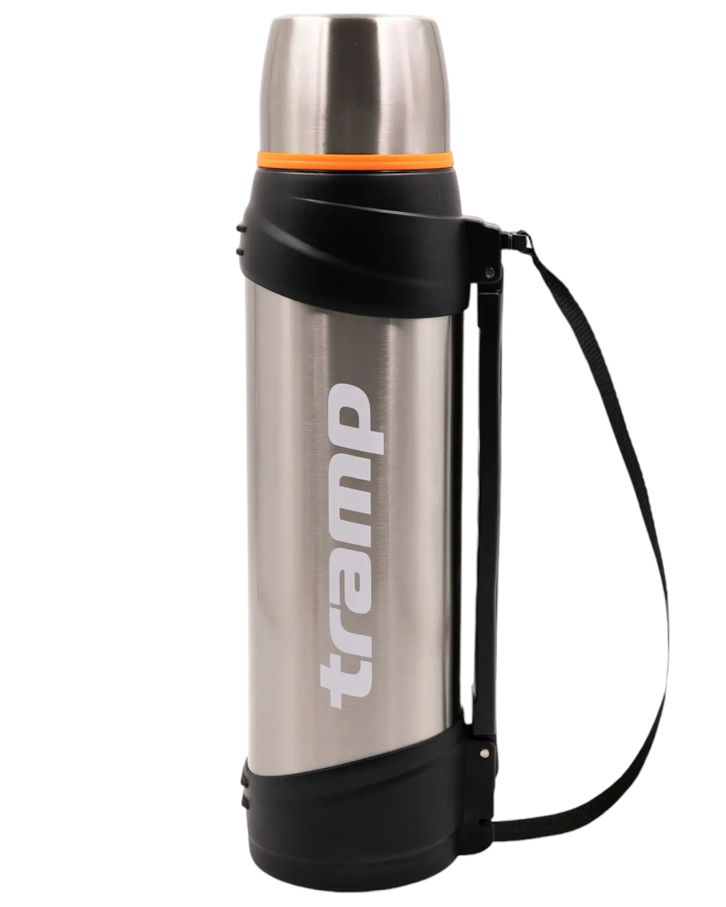 Термос Tramp Travel Line 2,5 л з ручкою і ременем, металік, фото 1