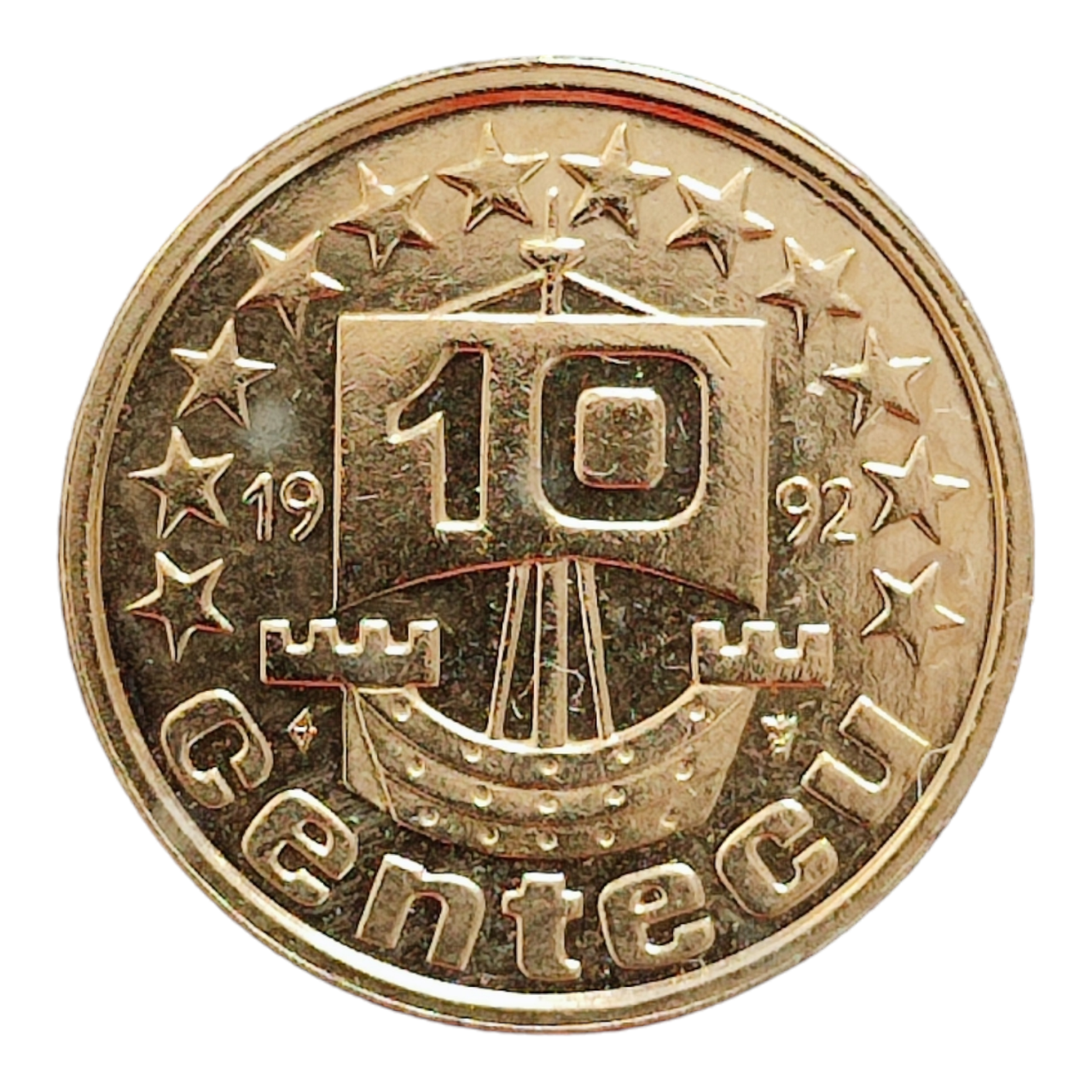 Нідерланди 10 центекю 1992 Земля квітів