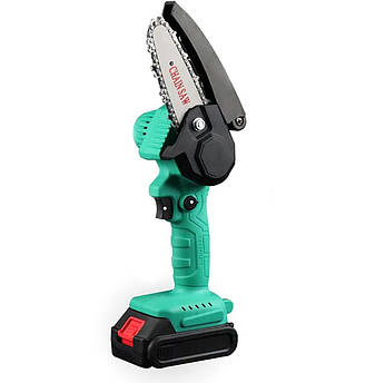 Акумуляторна ланцюгова пила 21В шина 10см SAW 9X3ZX міні-пила