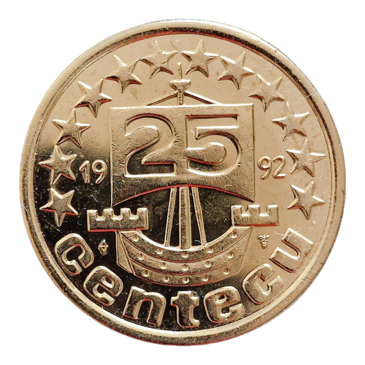 Нідерланди 25 центекю 1992 Земля квітів