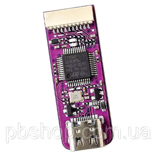 WeAct Studio Mini STLink-STM32 v2.1, налагоджувальна плата SWD, програматор