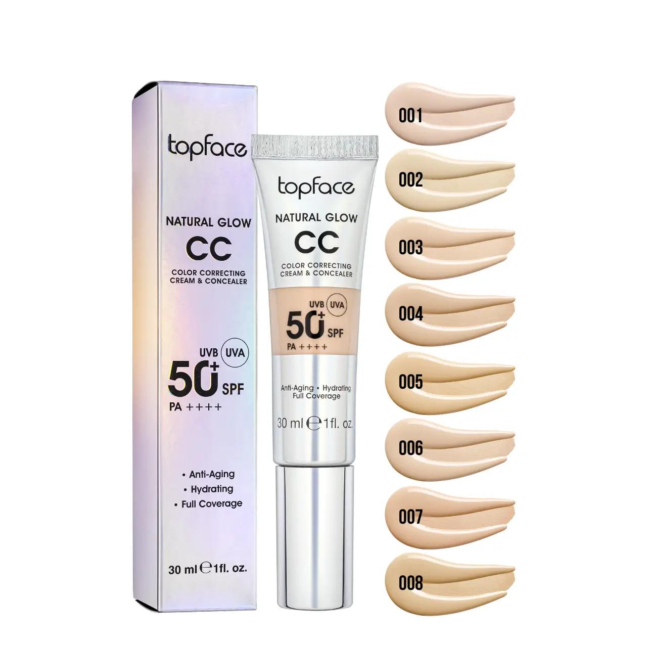 TopFace Консилер Natural Glow CC Cream & Concealer 30ml 05, фото 1