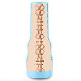 Мастурбатор попа з кібершкіри у колбі Fleshjack Boys Cade Maddox, тілесний, фото 5