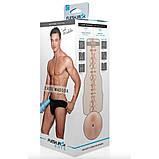 Мастурбатор попа з кібершкіри у колбі Fleshjack Boys Cade Maddox, тілесний, фото 10