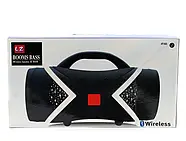 Портативна бездротова Bluetooth колонка BOOMBASS E818 Мобільна колонка з гарним звучанням, фото 5