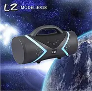 Портативна бездротова Bluetooth колонка BOOMBASS E818 Мобільна колонка з гарним звучанням, фото 2