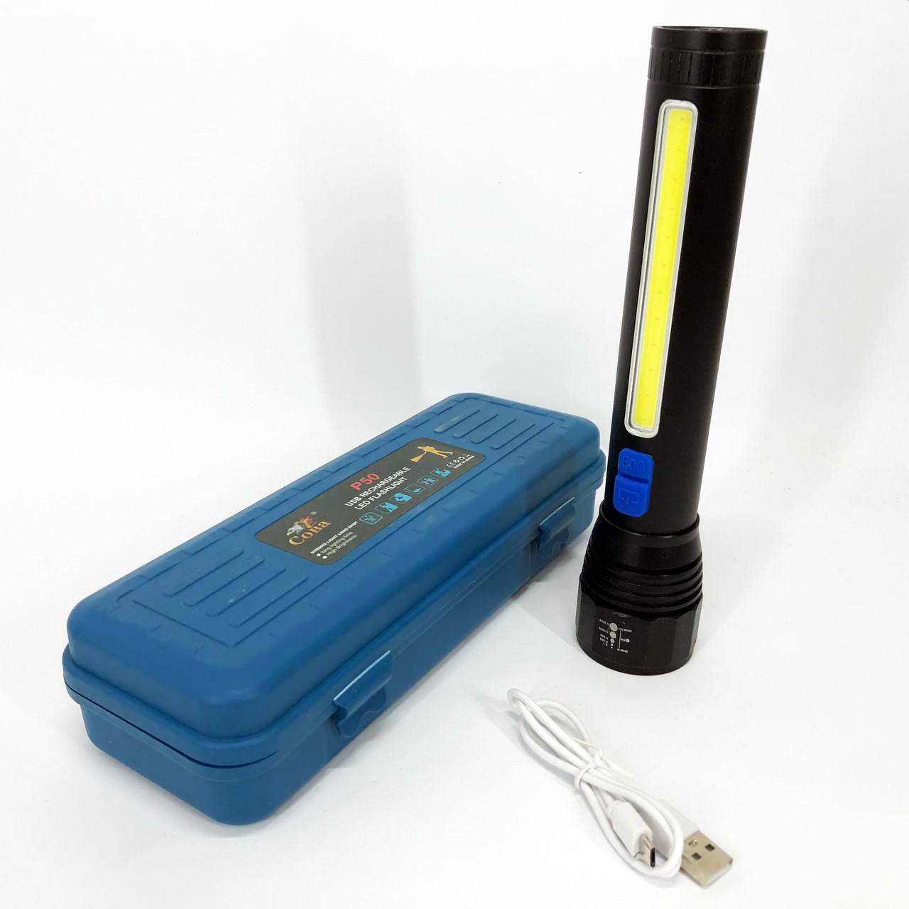 Армійський ліхтар CB-C13-P50+COB, Ліхтарик bl, Ліхтар для екстрених ситуацій, LC-307 Потужні ліхтарики