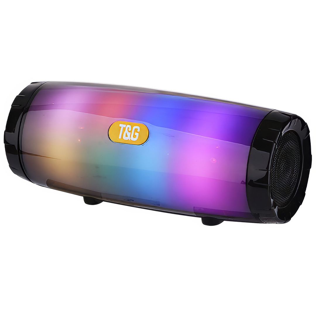 Портативна бездротова Bluetooth колонка SPS UBL TG165C Мобільна колонка з RGB підсвічуванням, фото 1