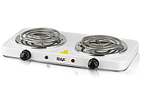 Електрична плитка RAF 8020B на дві конфорки спіральна