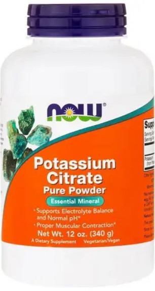 Калій Potassium Citrate Pure Powder 340 g