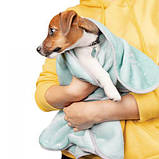 Плед Pet Fashion Bliss м'ята для собак та цуценят 77х100см, фото 4