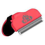 Дешеддер 8in1 для вичісування собак розмір М 6,5см 661508/149439/151791, фото 7