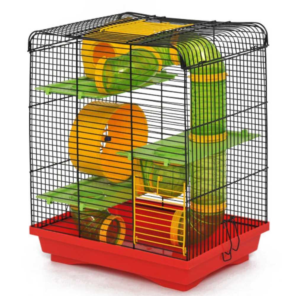 Клітка Лорі Хомяк-3 Люкс, фарбована 335х230х430мм К-Л016, фото 1