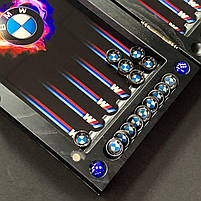 Нарди скляні у поєднанні з деревом BMW 50×24×6см на подарунок, фото 7