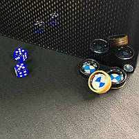 Нарди скляні у поєднанні з деревом BMW 50×24×6см на подарунок, фото 6