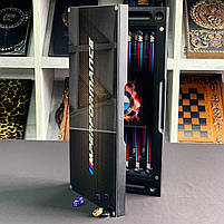 Нарди скляні у поєднанні з деревом BMW 50×24×6см на подарунок, фото 3