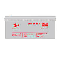 Акумулятор гелевий LogicPower LPM-GL 12 V — 200 Ah (LP4156)