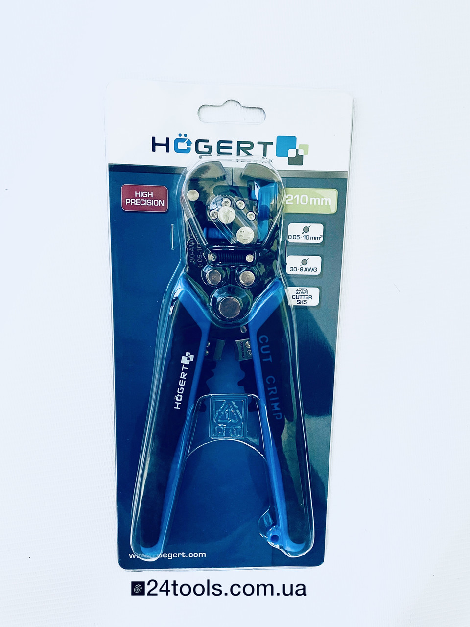 Автоматичні кліщі для зняття ізоляції Hogert HT1P182 - фото 1 - id-p2349218340