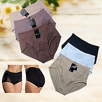 Труси коректуючі жіночі високі з утяжкою Розмір L XL XXL 3XL