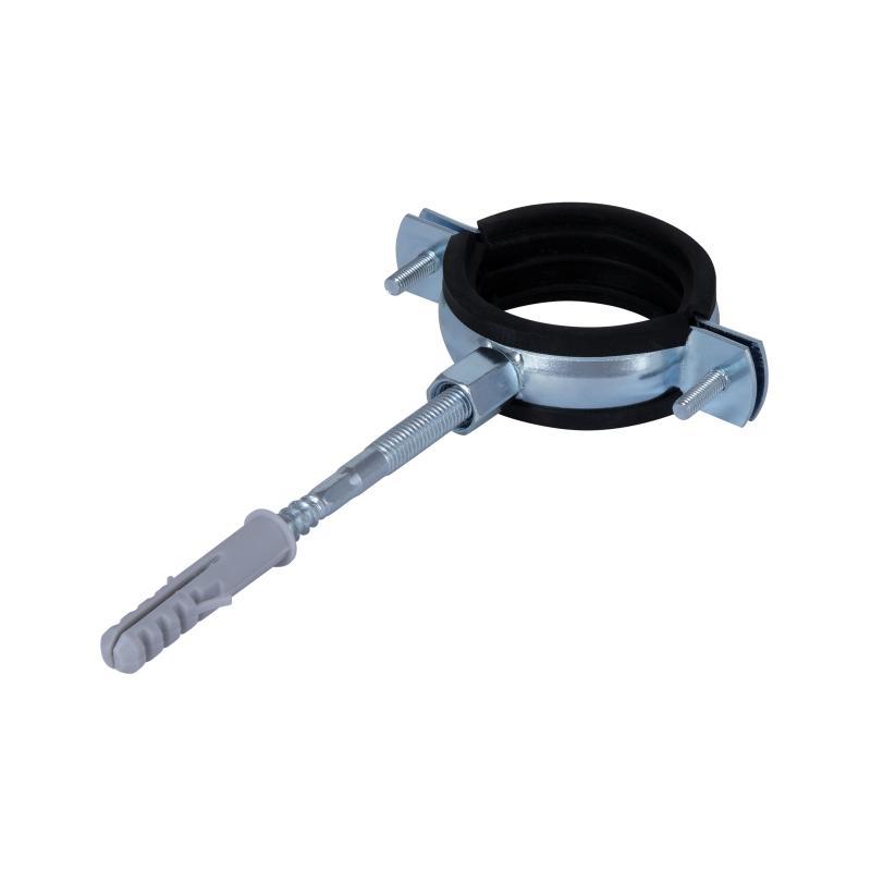Хомут Thermo Alliance Standart 11/2" з чорною гумою (D47-51 мм) SD10040B, фото 1